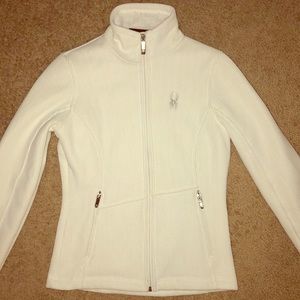 White, Warm & Fitted! Spyder Jacket Make an Offer!